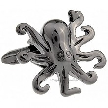 MFYS Lovely Animal Octopus Jewelry Cufflinks for Mens One Pair with Gift Box