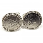 Wind Surfing Cufflinks for the keen windsurfer made from real coins Great mens surfing gift