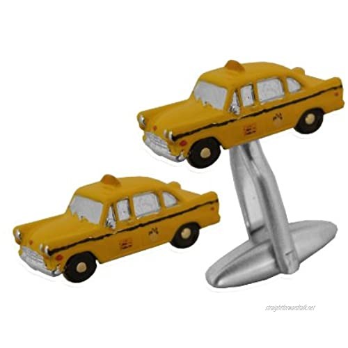 Yellow Taxi Cufflinks