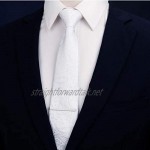SCDZS Men's Silver Tie Clip Business Formal Wear Simple Men and Women Pin Clothing Tie Clip