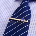 ZYING Creative Fashion Men's Shirt Tie Clip Cufflinks Suit Men's Business Formal Wear Accessories Clip
