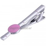 ZYING Fashion Pink Tie Clip Cufflinks Suit Sleeve Dress Wedding Dress Clothing Accessories Clip