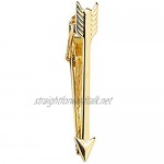 ZYING Gold Creative Shape Metal Lavalier Men's Business Casual Tie Pin Tie Clip Decorative Accessories