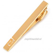 ZYING Tie Clip Men's Business Formal Wear Simple Gift Box Buckle Pin Creative Clip Collar Clip (Color : A)