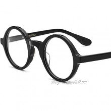 HEPIDEM Acetate Men Vintage Round Optical Glasses Frame Spectacles Eyeglasses Zolman