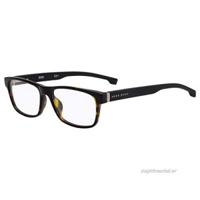 Hugo Boss eyeglasses (BOSS 1041 086) Acetate Havana Dark Black Matt 086 Acetate plastic Havana Dark - Black Matt