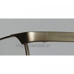 Porsche Design Titanium Eyeglasses P8332 B Gold 57-15 - Men's