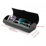 EZESO Glasses Case Hard Slim Light Mens Spectacles Case for Small Eyewear Frame