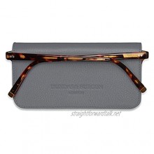 Lensrappa Slim Leather Glasses Case Boxed in 9 Colours