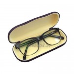 Personalised Eyeglass Case Engraved Spectacle Holder for Glasses Protection Portable/Slim Travel Light/Hard Shell/Foldable/Men/Women/Red Black Blue Purple/Flower Ornate Vintage/15.5 x 7 x 3 Centimetre