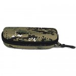 SODIAL(R)Shockproof Case Sunglasses Snap Closure Pouch With Hook Camouflage