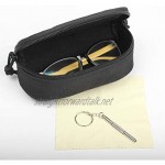Tactical Molle Sunglasses Case Zipper Eyeglasses Sunglasses Bag Glasses Box
