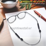 Adjustable Glasses Strap Non-Slip Sport Eyeglasses Holder End Eyewear Retainer for Men and Women 1 Pack