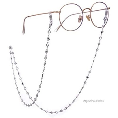 cooltime Silver/Rose Gold/Gold Heart Eyeglass Chain Men Women Eyewear Accessories