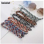 DSKLM Glasses chain and lanyard 1PC Retro Braided Sunglasses Lanyard Strap Thick Eyeglass Glasses Chain Cord Holder Spectacles Reading Glasses Ropes For Men for Decoration (Color : D)