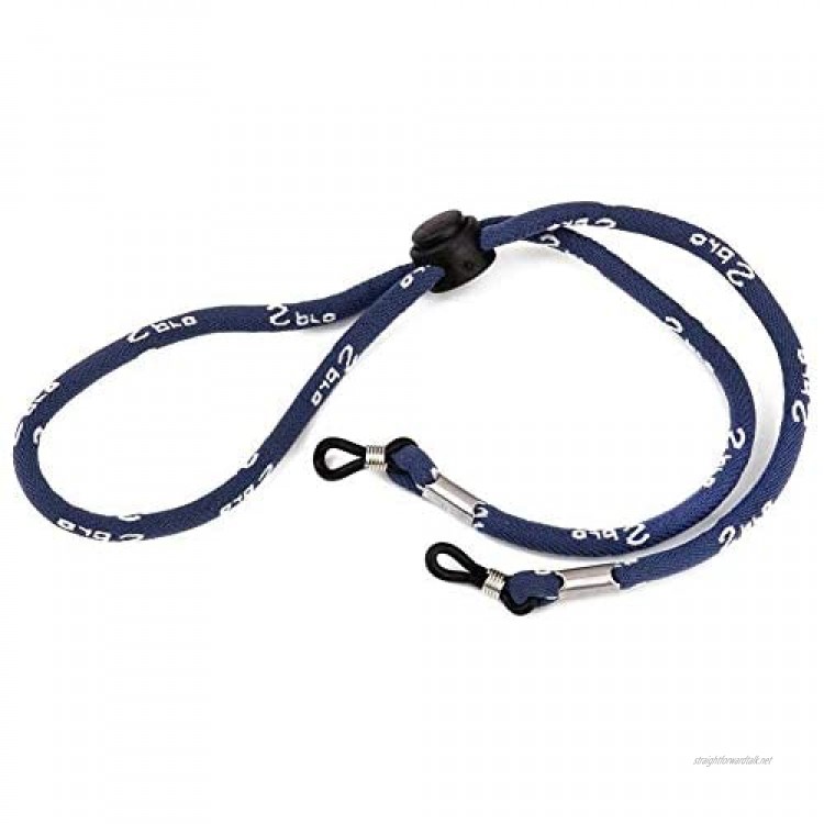 Eyeglasses Holder Strap Cord Adjustable Glasses Lanyard Holder Chain Necklace Glasses Cord String Eyeglass Retainer(Blue)