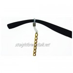 GoOpticians Classic Gold Traditional Fasten Glasses Cord Necklace Glasses Cord Spectacle Chain