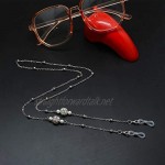 KAI Top Silver Mask Lanyard Chain Face Mask Chain Fashion Eyeglass Chain Sunglasses Chain Strap Holder Cord for Women Men