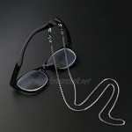 LUOEM Non-slip Eyeglass Sunglasses Neck Strap Eyeglasses Chain Glasses Rope