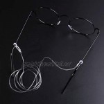 qingqingR Transparent Eyeglasses Anti Slip Strap Stretchy Neck Cord Outdoor Sports Eyewear String Sunglasses Rope Band Holder