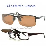 Cyxus Polarized Lenses Classic Sunglasses Clip-On Glasses [Anti-glare] [UV Protection] Driving/Fishing Outdoor Eyewears Men & Women