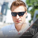 ATTCL Sports Polarized Sunglasses For Men Cycling Driving Fishing 100% UV Protection