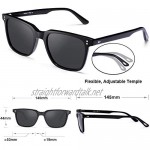 Carfia Vintage Sunglasses for Men Polarised Eyewear UV400 Protection for Driving Travel
