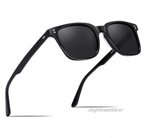 Carfia Vintage Sunglasses for Men Polarised Eyewear UV400 Protection for Driving Travel