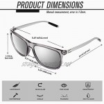 CGID Polarised Sunglasses Men Women Al-Mg Metal Temple Ultra Light UV400 Driving Shades MJ33