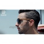 DUCO Polarized Driving Eyewear Handmade Wooden Sunglasses for Men and Women 2141