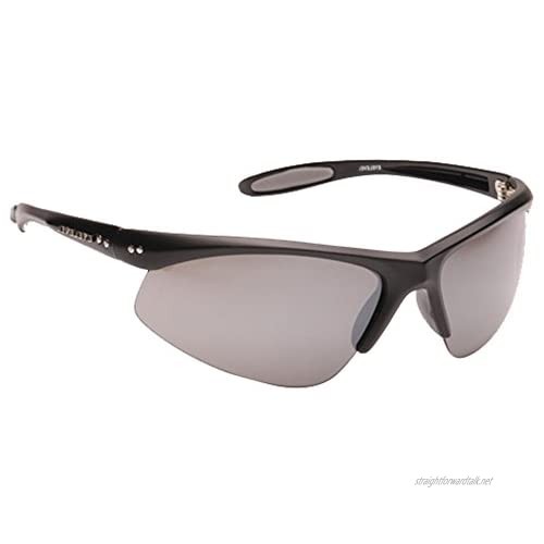 EYE LEVEL Dark Wrap Around Sports Sunglasses Shades + Case UV400
