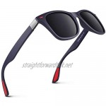 GQUEEN Polarised Sunglasses for Men Women Retro Sunglasses Man for Driving Fishing Sports MO90