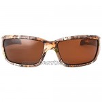 Hornz Brown Forest & Orange Camouflage Polarised Sunglasses for Men Full Frame Strong Arms & Free Matching Microfiber Pouch