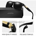 Joopin Classic Retro Polarised Sunglasses Man with UV400 Protection Square Frame Womens Mens Sunglasses for Driving Fishing