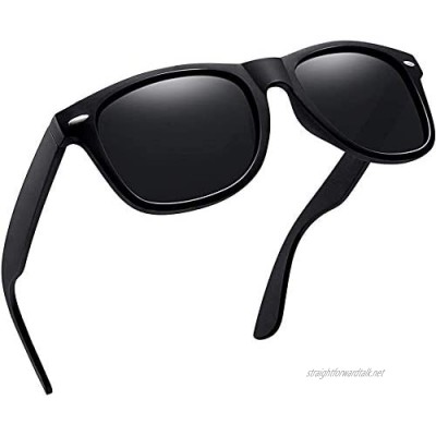 Joopin Square Polarised Sunglasses for Men Women UV Protection Unisex Retro Sunglasses Man for Driving Hiking Fishing Sports