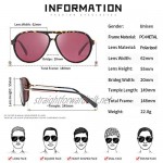Kimorn Classic Polarized Sunglasses UV Lens Ultralight Metal Frame Retro Shades K0804