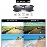 Mens Polarised Sunglasses 100% UV Protection Mens Sunglasses for Driving & Fishing & Sports UV 400…