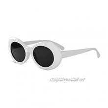 Nirvana Style Kurt Cobain style clout sunglasses goggles White festival glasses