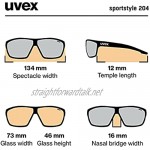 uvex Unisex-Adult Sportstyle 204 Sports Glasses