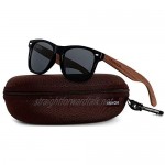 Wood Sunglasses Polarized for Men Women Uv Protection Wooden Bamboo Frame Sun Glasses ANDWOOD