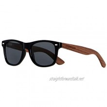 Wood Sunglasses Polarized for Men Women Uv Protection Wooden Bamboo Frame Sun Glasses ANDWOOD