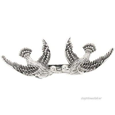 Brooches Store Silver Vancouver Double Swallow Brooch