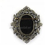 sticks jewelry Classic Vintage Style Retro Cameo Beauty Queen Head Brooch