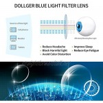 Blue Light Filter Blocking Glasses Computer Glasses Non-Prescription Lens Anti eyestrain Vintage Square Eyeglasses Women Men