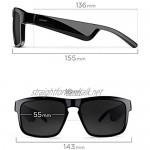 Bose Frames Tenor—Rectangular Polarised Bluetooth Audio Sunglasses—Black
