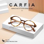 Carfia Blue Light Blocking Computer Glasses for Women and Men Non Prescription Glasses