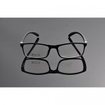 Deding TR90&Silicone Square Clear Lens Sports Glasses