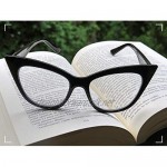 Neutral glasses KISS® - CAT EYE mod. NIKITA - vintage rockabilly FASHION WOMAN optical frame