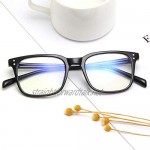 New Top 2021 Brand Fashion Big Frame Premium TR90 Clear Lens Square Glasses Unisex Black Colour For Adults