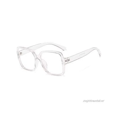 Oversized square glasses frames clear lens eyeglasses unisex eyeglasses
